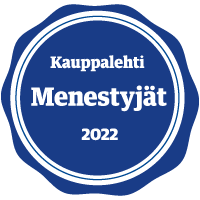 Bisnode AA, Kauppalehti menestyjät 2022, Kauppalehti kasvajat 2022
